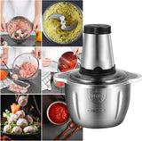 Meat Grinder Chopper 3L Stainless Steel