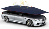 Silver Car Tent with Remote Automatic Car Cover