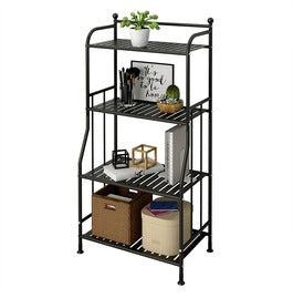 Shelf Storage Unit 4 Tier Wire Storage Shelves Rack