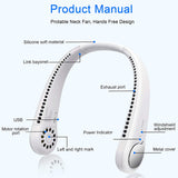 Portable Neck Fan/ masseger