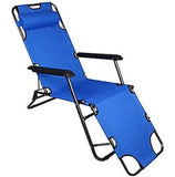 Folding Beach Chair Sun Loungers Outdoor Folding